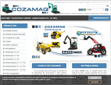 Tablet Screenshot of cozamaq.com